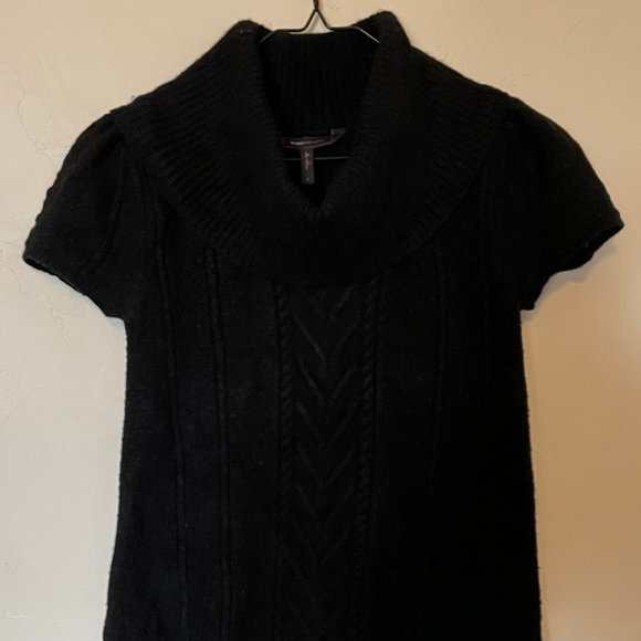 Women's Black Small BCBGMaxAzria Sweater S/S - Picture 2 of 11